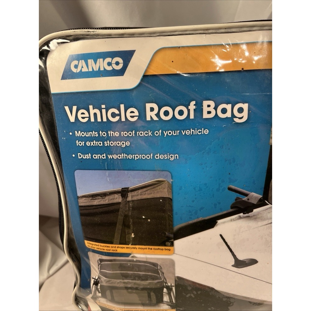 Camco Vehicle Weatherproof Roof Bag Large 47 X 39 X 17.5" NEW IN CASE - Picture 5 of 16